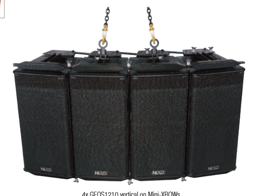 Enceinte d’array Nexo S1230 - 1250W