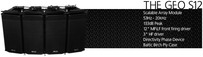 Enceinte d’array Nexo S1210 - 1250W