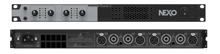 Amplificateur Nexo DTD AMP 1.3 - 4 x 1300W / 4 ohm