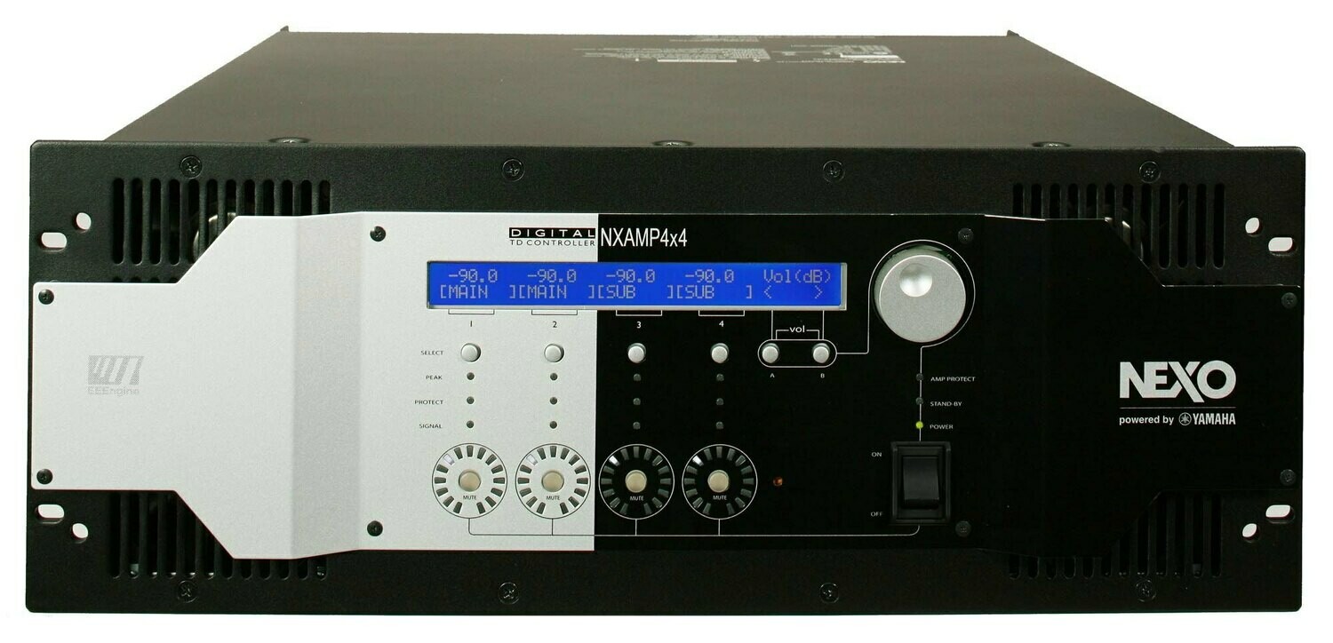 Amplificateur Nexo NX AMP 4x4 v (DSP + Dante) - 4 x 4000W / 2 ohm