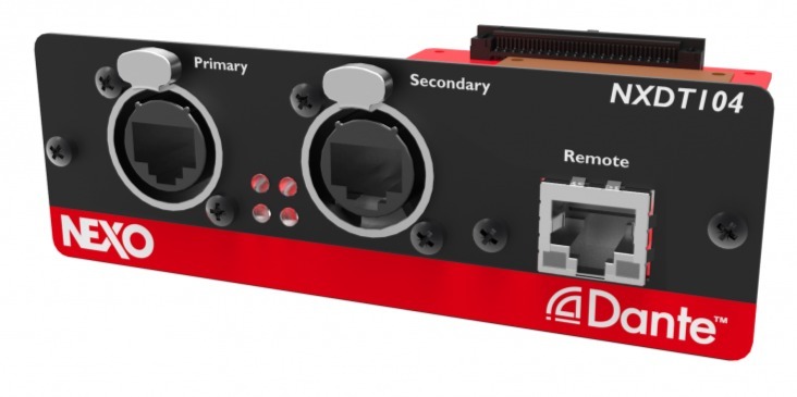 Amplificateur Nexo NX AMP 4x4 v (DSP + Dante) - 4 x 4000W / 2 ohm