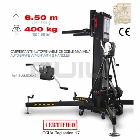 Pied à treuil Guil ULK 650 XL