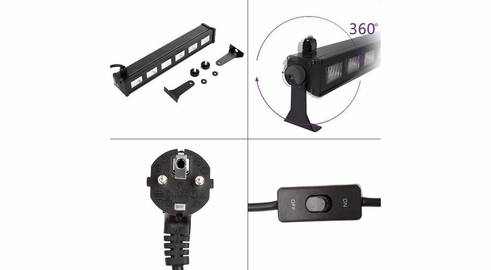 Projecteur UV lumière noire Ghost UV'LY