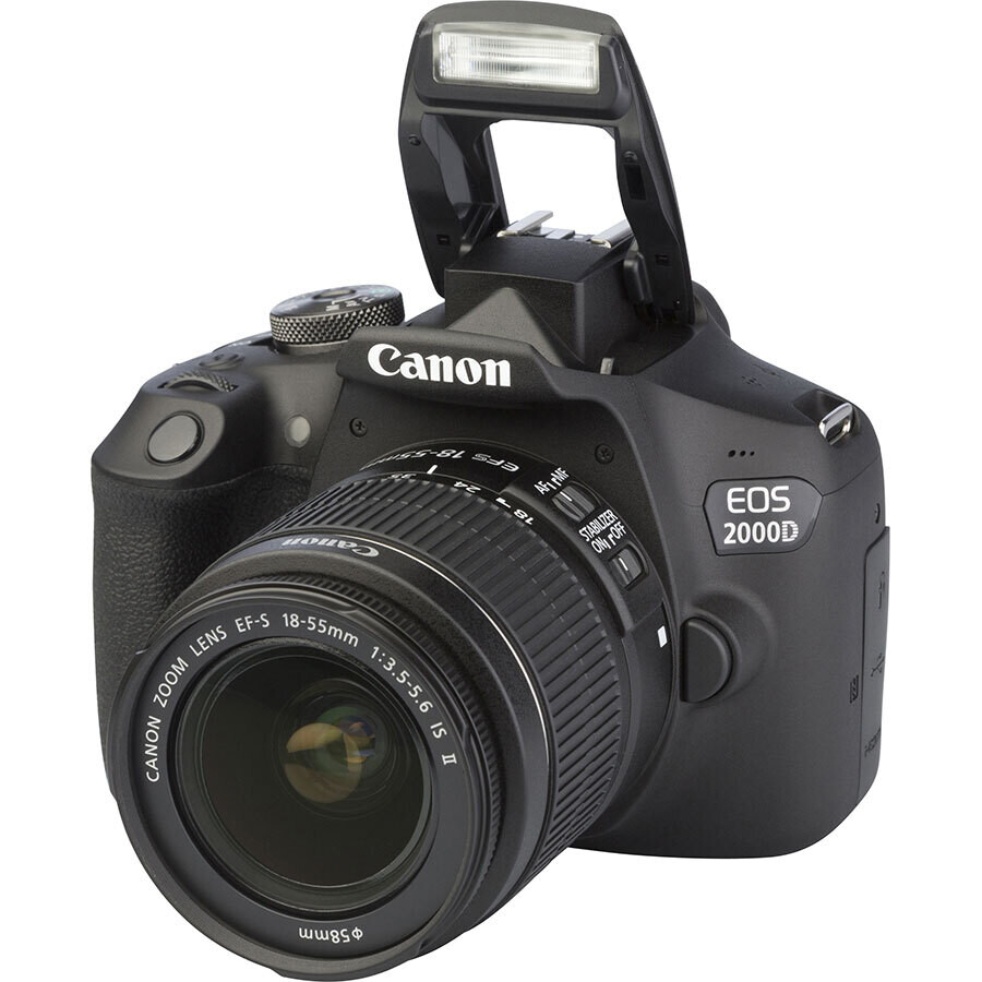 Appareil photo Canon EOS 2000D + objectif 18 - 55mm