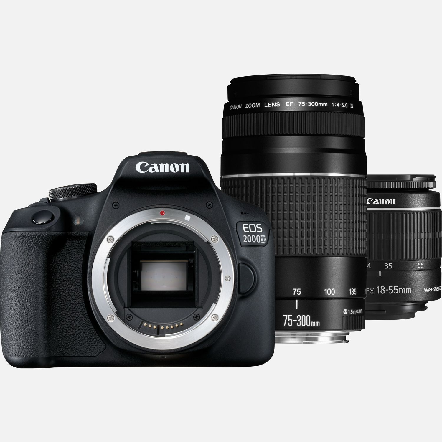 Appareil photo Canon EOS 2000D + objectif 18 - 55mm