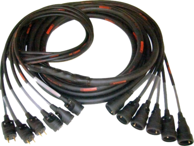 Multipaire mono PC16A 2 voies de 10m