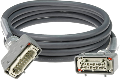 Prolongateur multipaire Harting 18 pôles de 10m