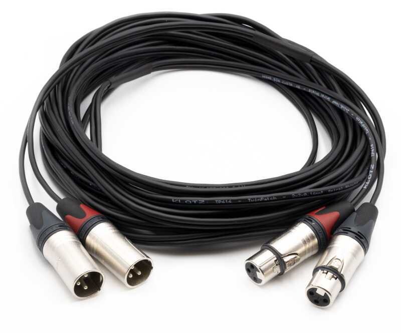 Câble XLR / XLR bi-paire de 20m