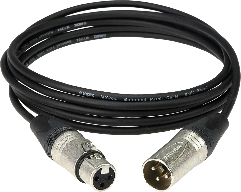 Câble XLR / XLR de 3m