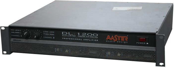 Amplificateur Master Audio DL1200 - 2 x 600W / 4 ohm