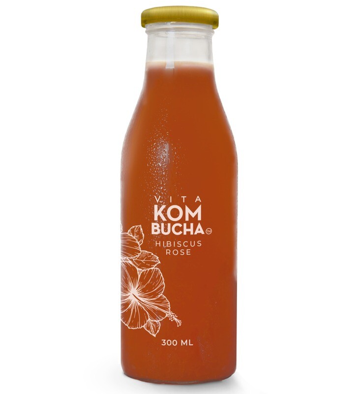 Hibiscus Rose  Kombucha