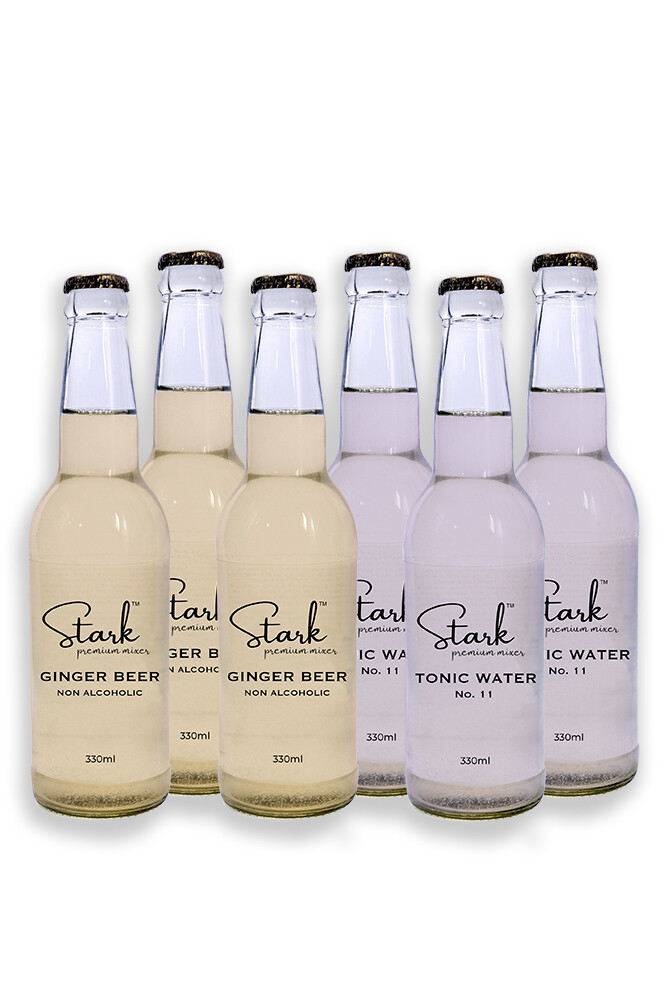 Ginger Beer (Non-Alcoholic) &amp; Tonic Water Combo - Six Pack