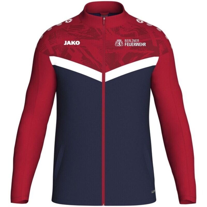 JAKO Polyesterjacke Iconic marine/chili rot JAKO Polyesterjacke Iconic marine/chili rot