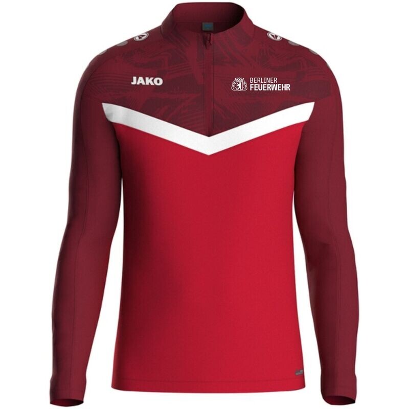 JAKO Ziptop Iconic rot/weinrot JAKO Ziptop Iconic rot/weinrot