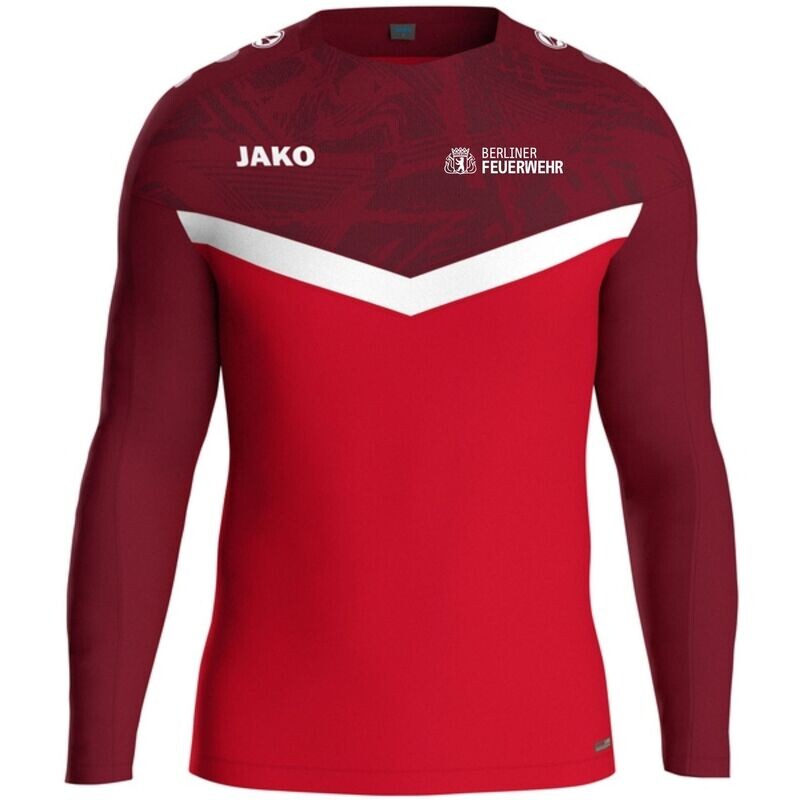 JAKO Sweat Iconic rot/weinrot JAKO Sweat Iconic rot/weinrot