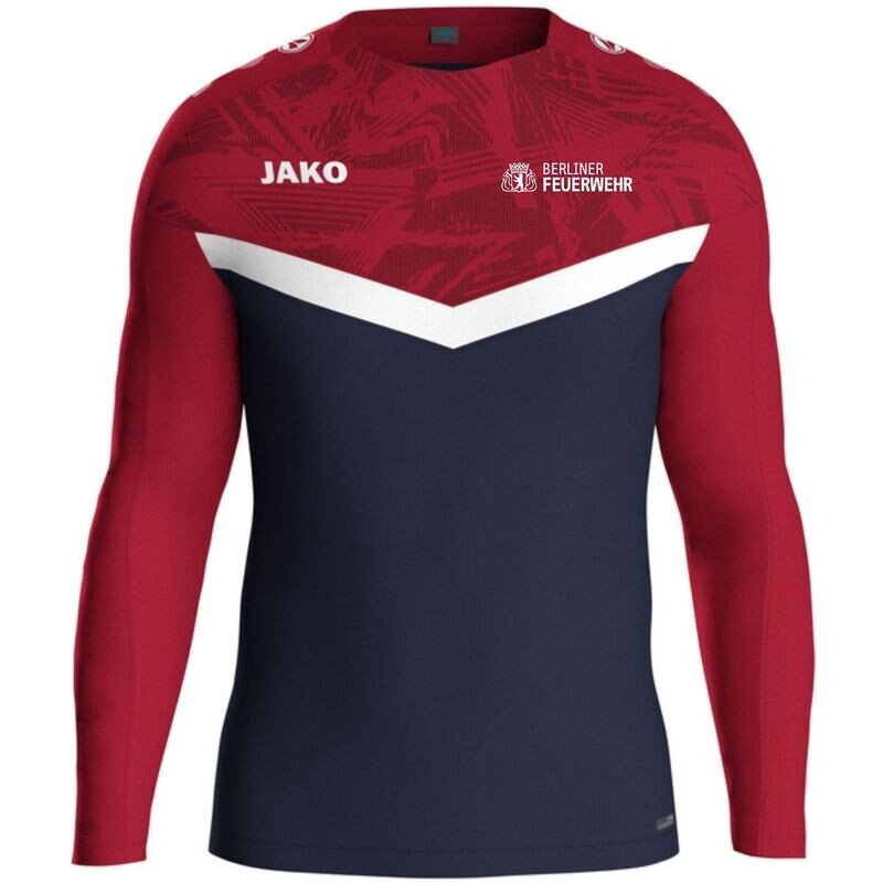 JAKO Sweat Iconic marine/chili rot JAKO Sweat Iconic marine/chili rot