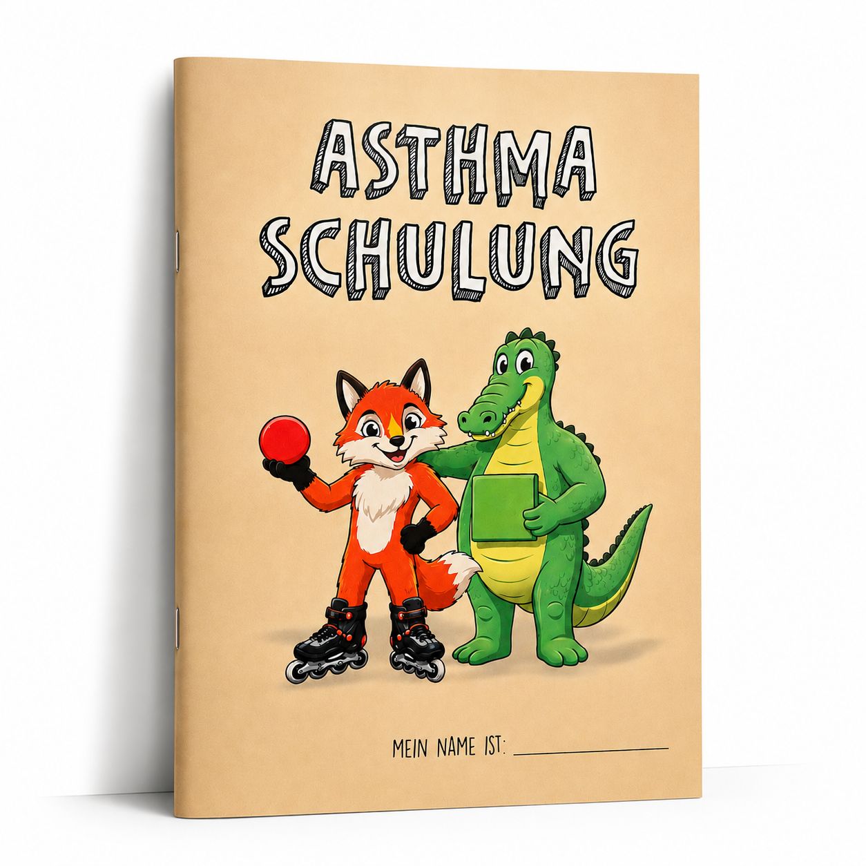 Asthmaschulung – Arbeitsheft für Kinder (5–8 Jahre)
