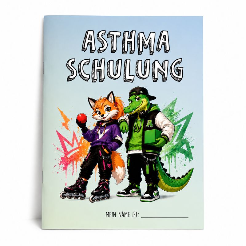 Asthmaschulung – Arbeitsheft ab 9 Jahren | 5 Hefte (1 VE) Asthmaschulung – Arbeitsheft ab 9 Jahren | 5 Hefte (1 VE)
