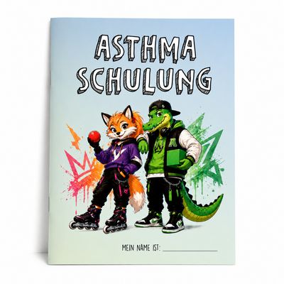 Asthmaschulung – Arbeitsheft für Kinder & Jugendliche ab 9 Jahren