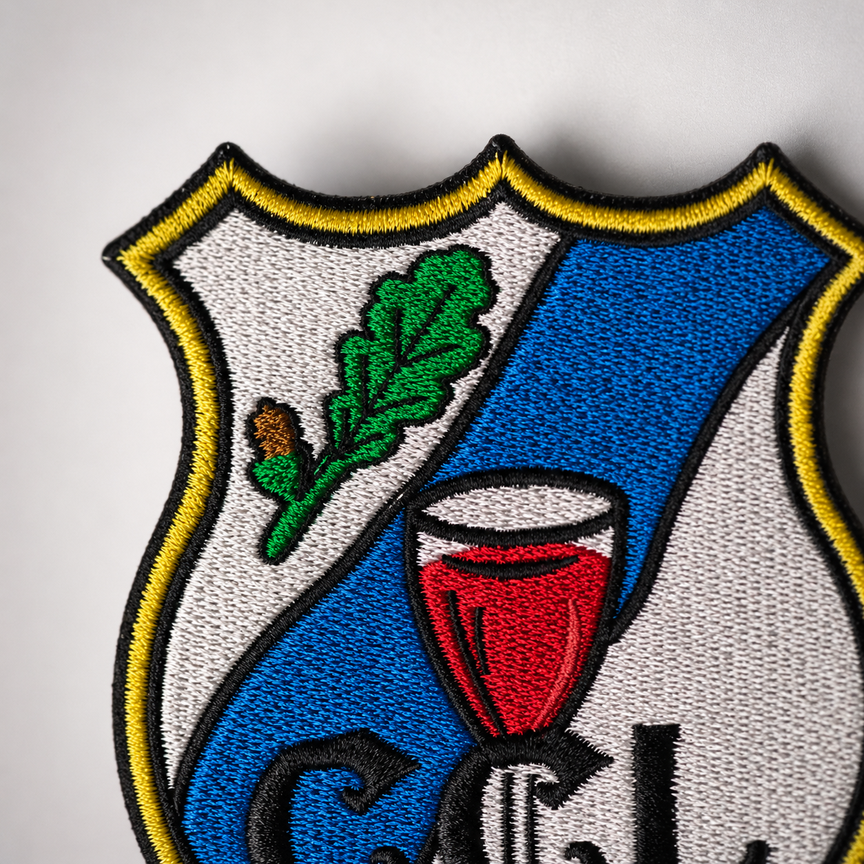 CCL Patch zum Aufnähen – hochwertiger gestickter Aufnäher