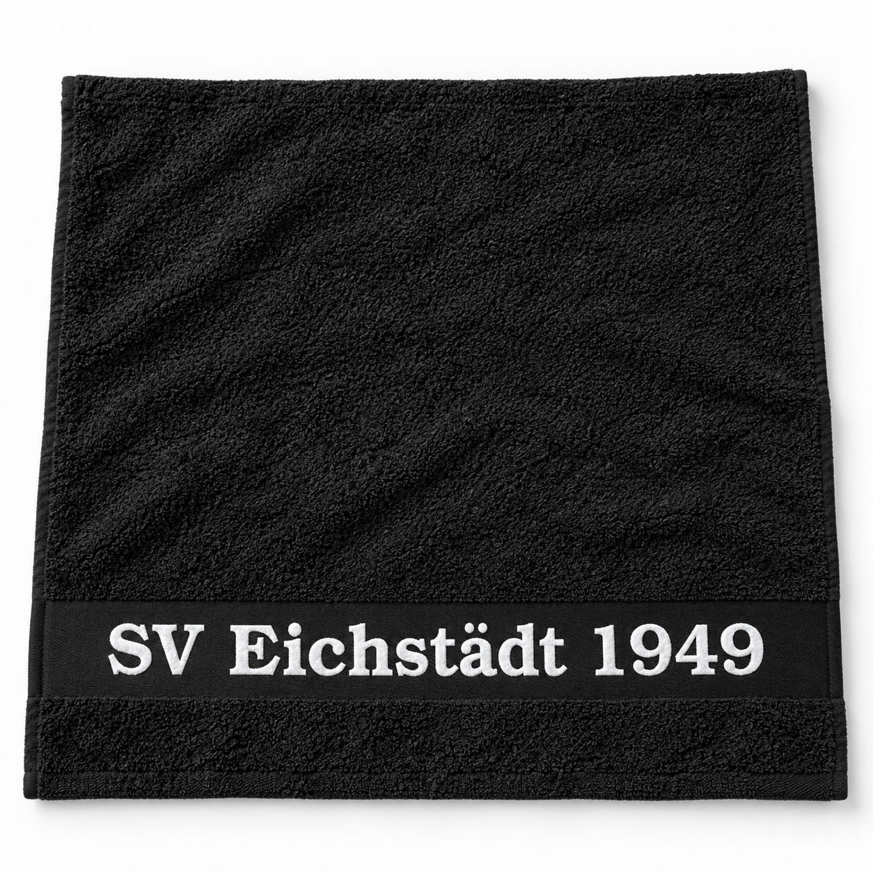 SV Eichstädt 1949 Fan-Handtuch – Schwarz