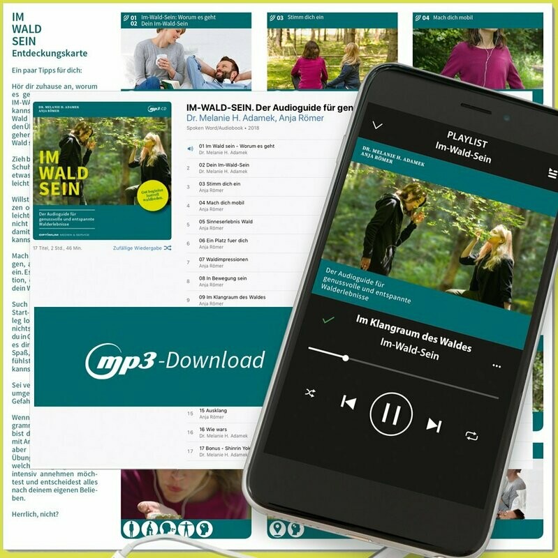 Das Original zum Sofort-Download: Der IM-WALD-SEIN Audioguide. Entdecke den Zauber des Waldes