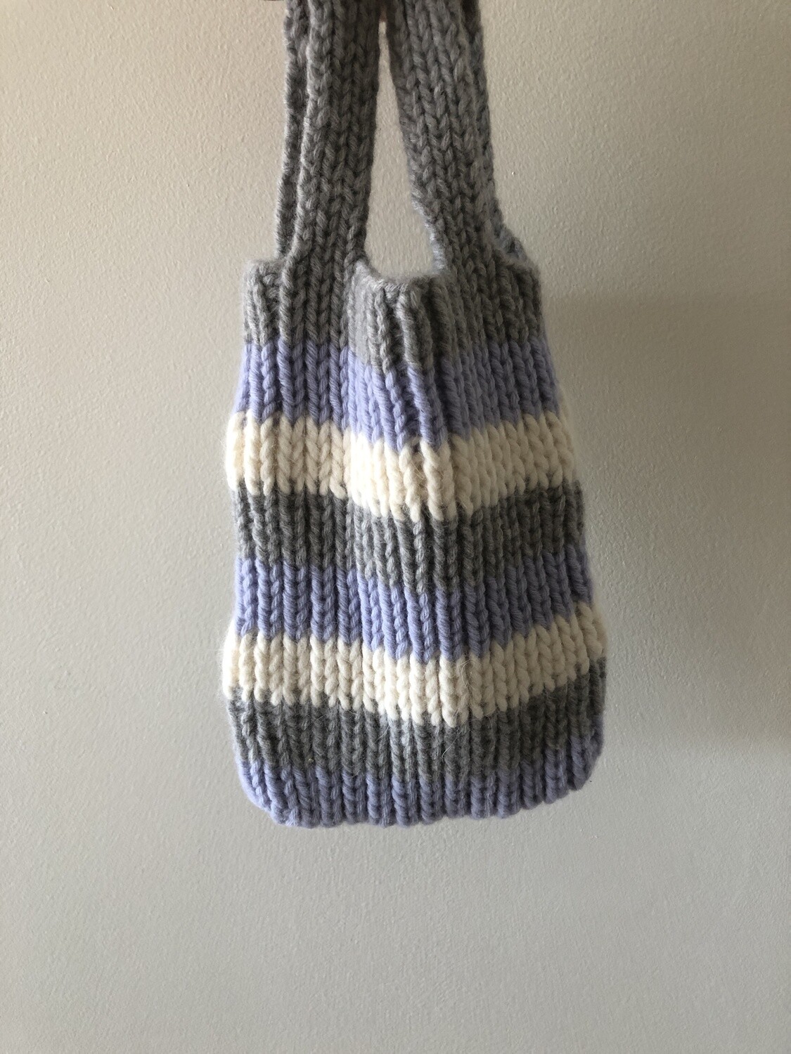 HANDKNIT MINI TOTE