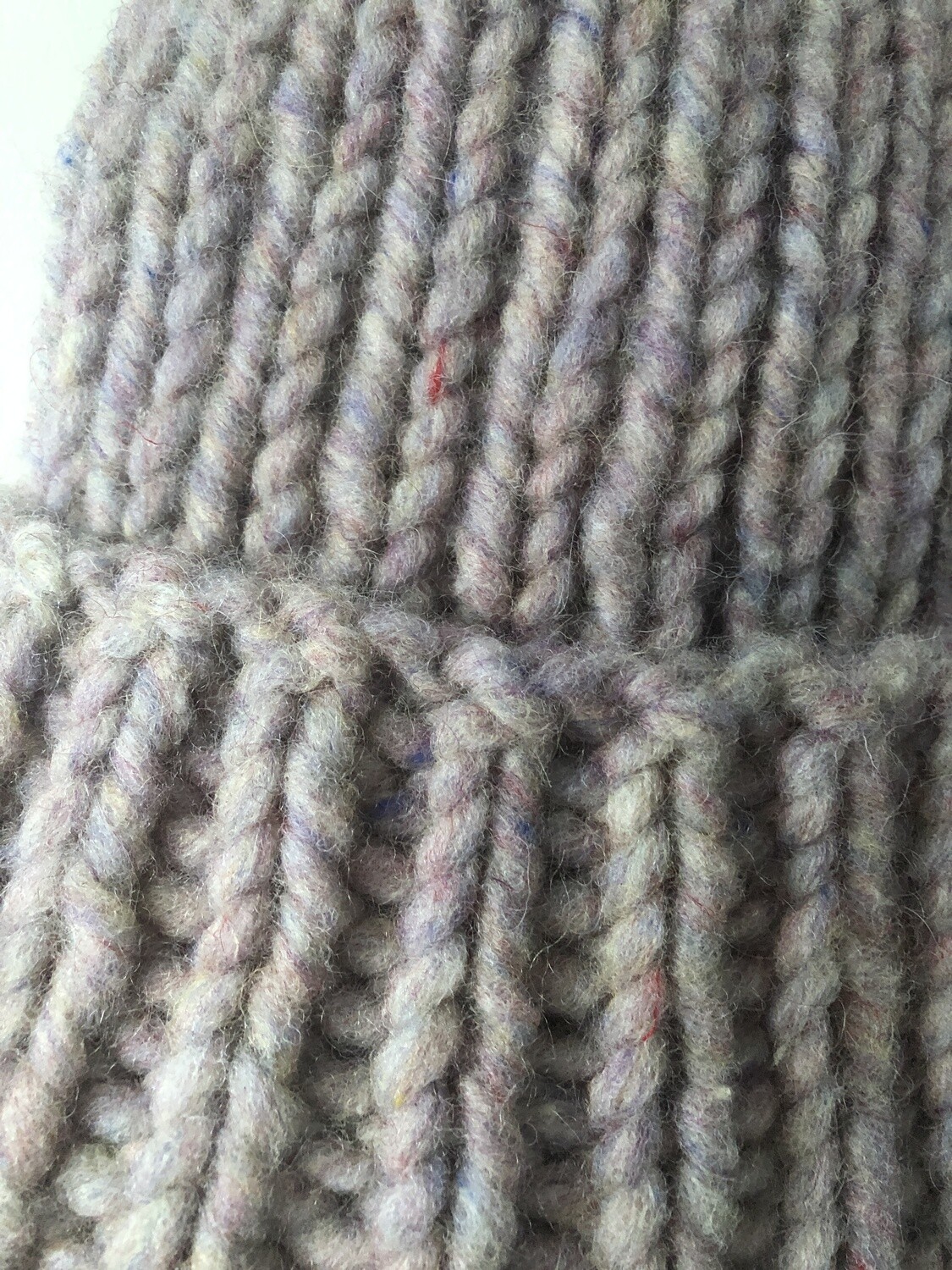 TALL BRIM BEANIE- ONE OF A KIND MARL