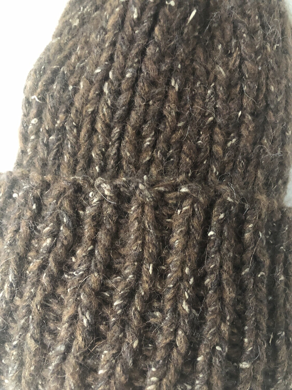 TALL BRIM BEANIE- ONE OF A KIND MARL