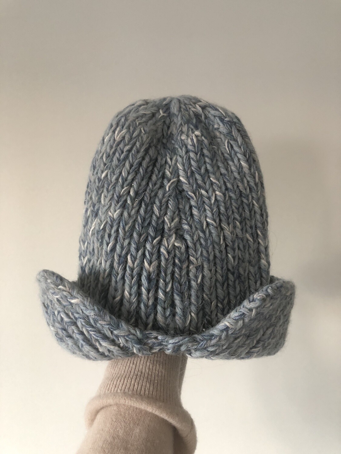 SPLIT BRIM BEANIE- ONE OF A KIND MARL