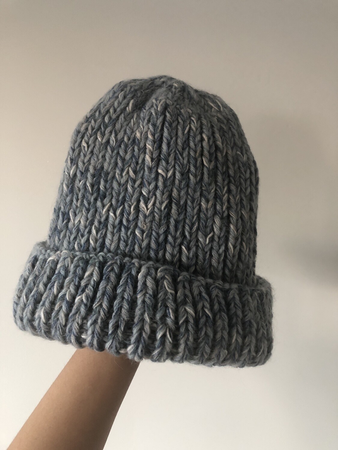 SPLIT BRIM BEANIE- ONE OF A KIND MARL