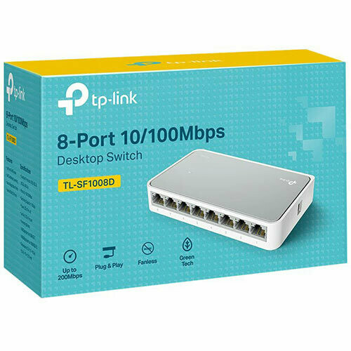 TP-Link TL-SF1008D - v11 - switch - 8 ports - unmanaged