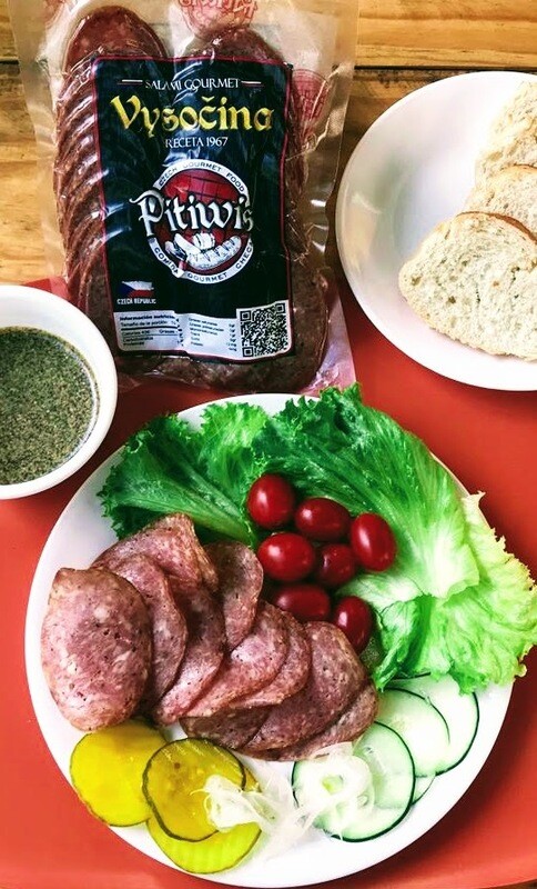 Vysočina Salami ahumado