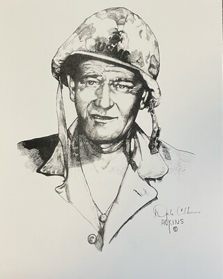 My John W. Original Drawing Portrait
