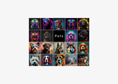 Pet Pop Art Portraits