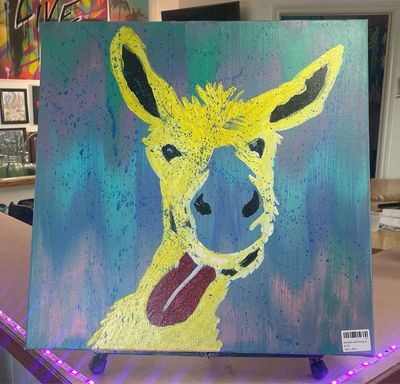 Donkey And Tongue