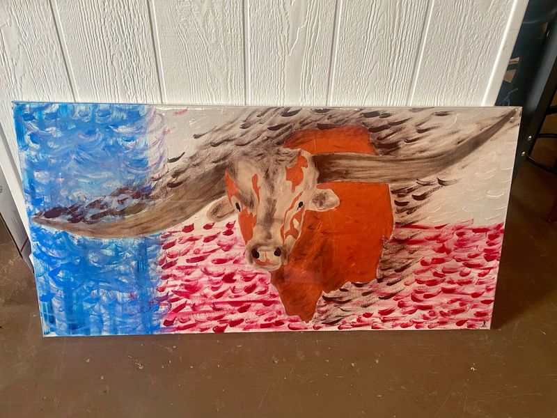 Red White Copper Blue