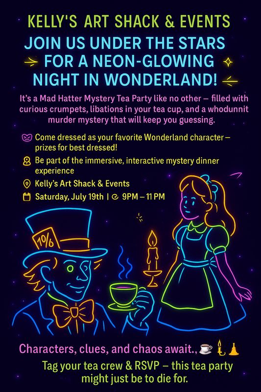 Mad Hatter Mystery Tea Party Ticket