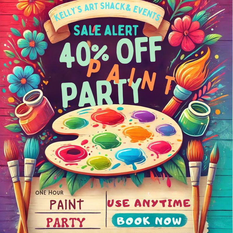 Paint party sale ticket