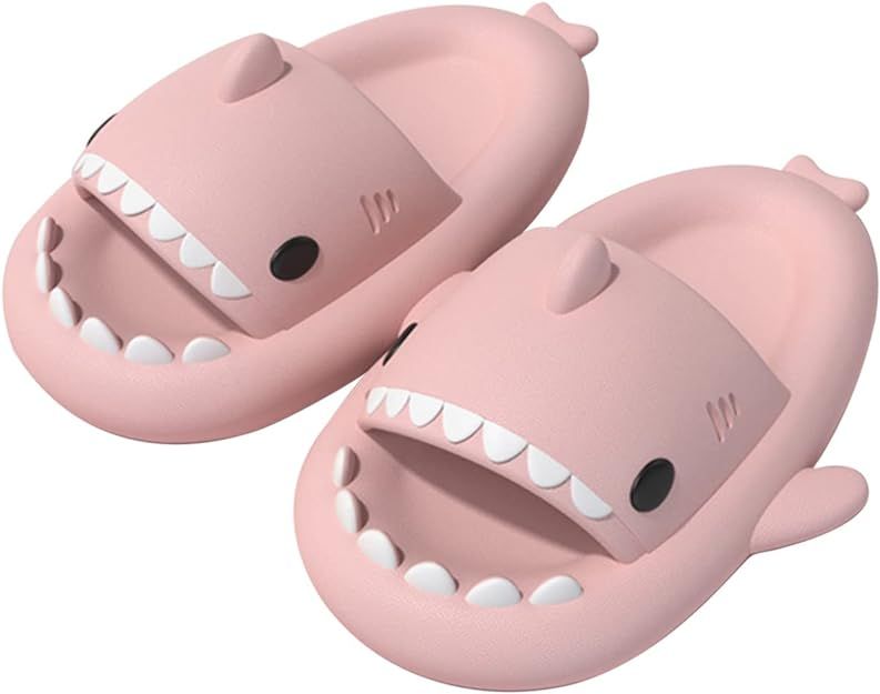 CIABATTE ESTIVE A FORMA DI SQUALO UNISEX DONNA COLORE ROSA, TAGLIA: 36