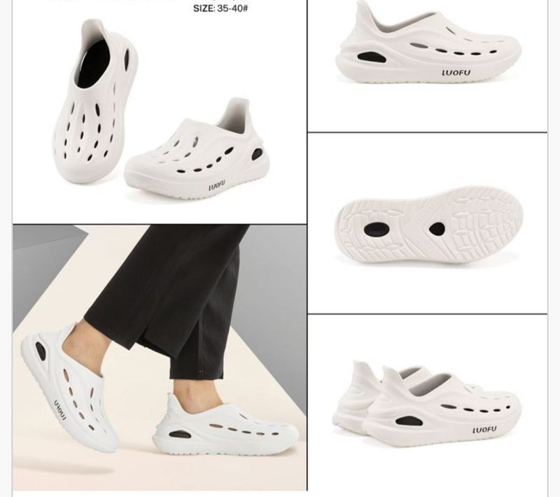 SCARPE DA MARE EVA LOUFU COLORE BIANCO DONNA