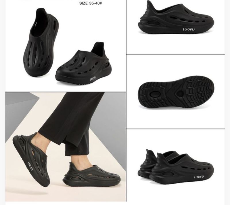 SCARPE DA MARE EVA LOUFU COLORE NERO DONNA