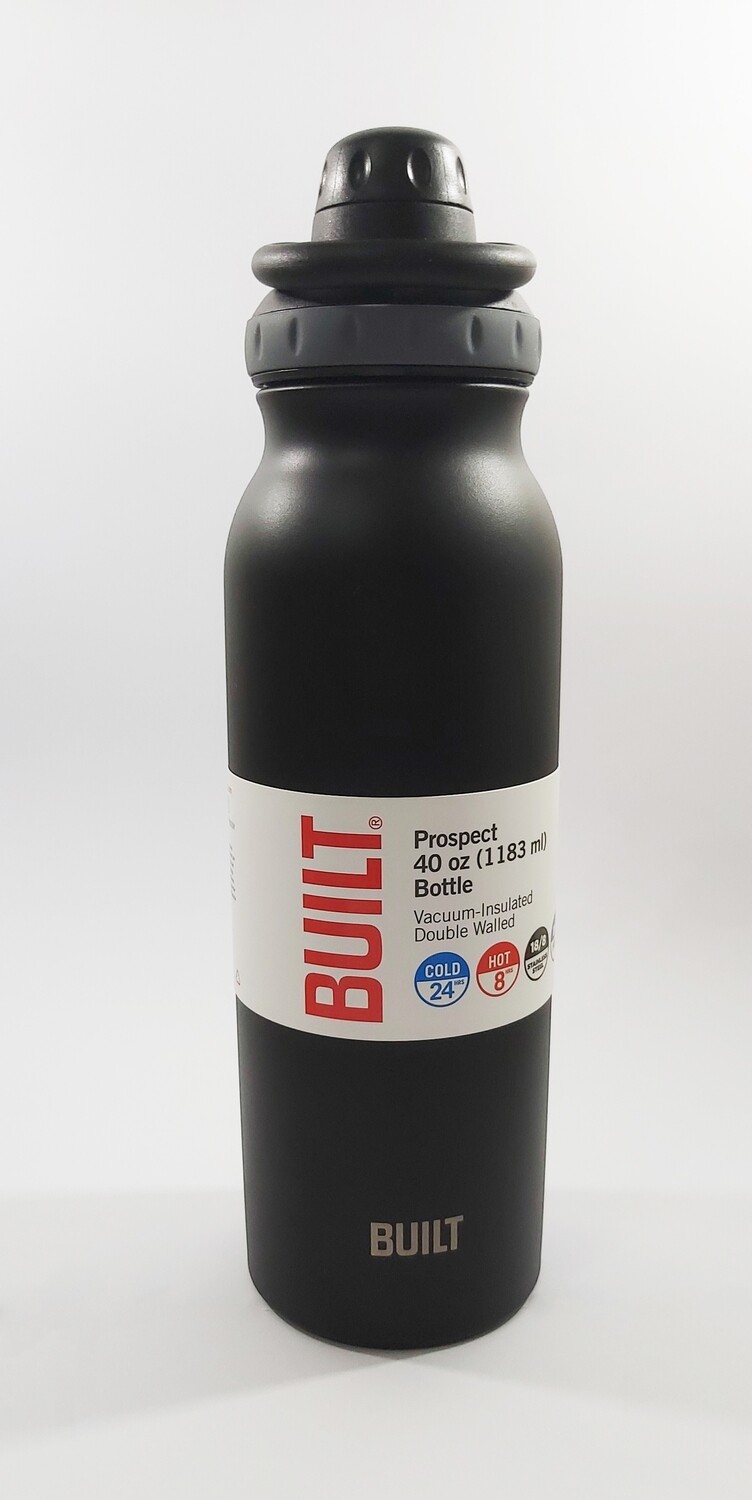 Termo Prospect Bottle Black-40 oz (1183 ml)