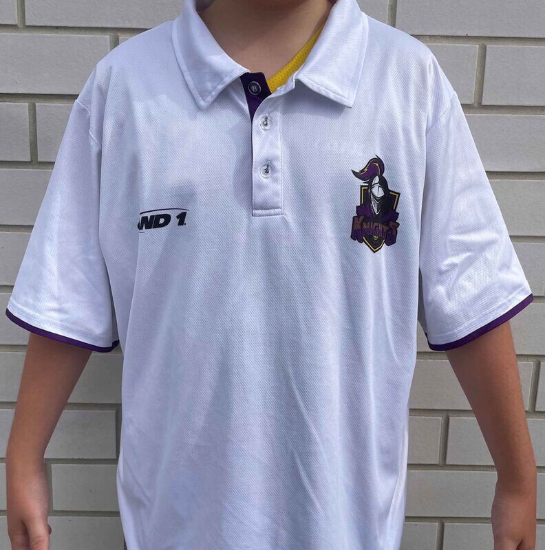 White Team Polo