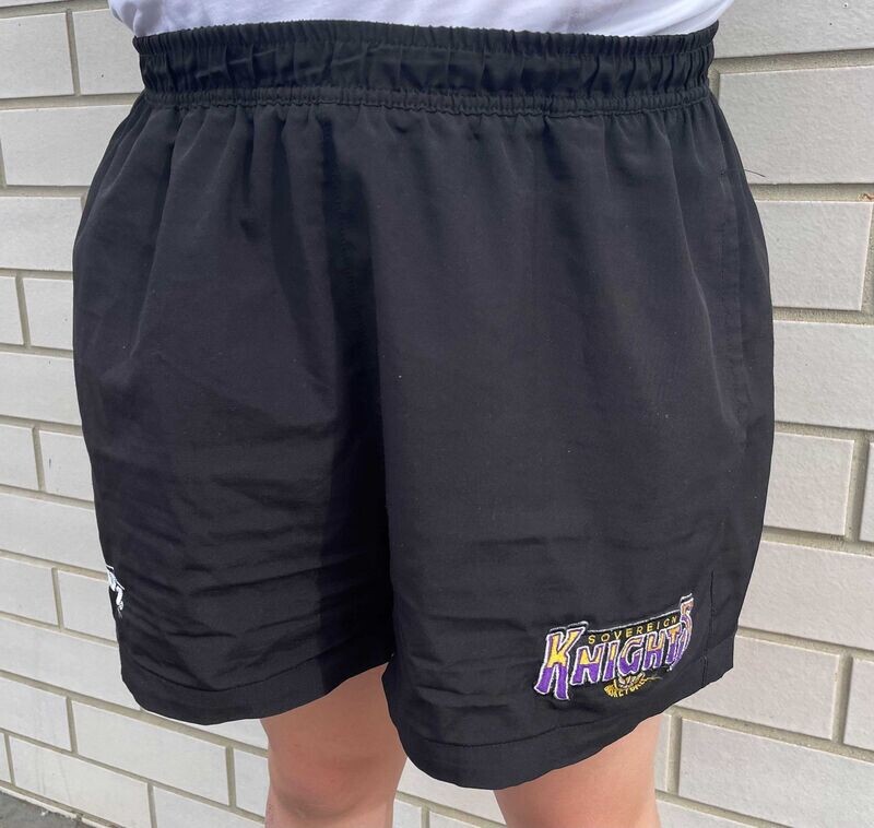 Black Casual Short
