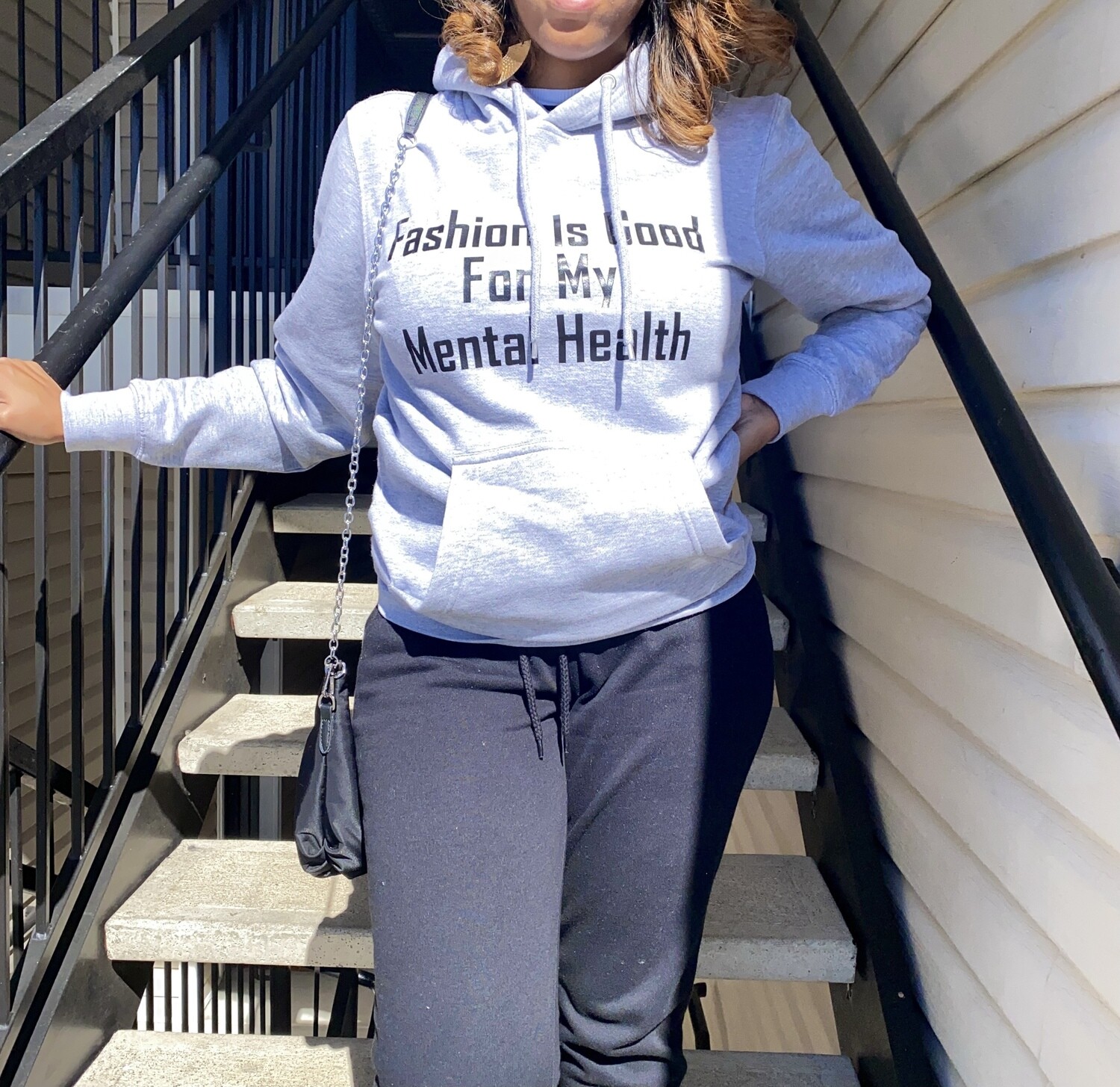 &quot; Fashion Is Good for My Mental Health&quot;  Gray