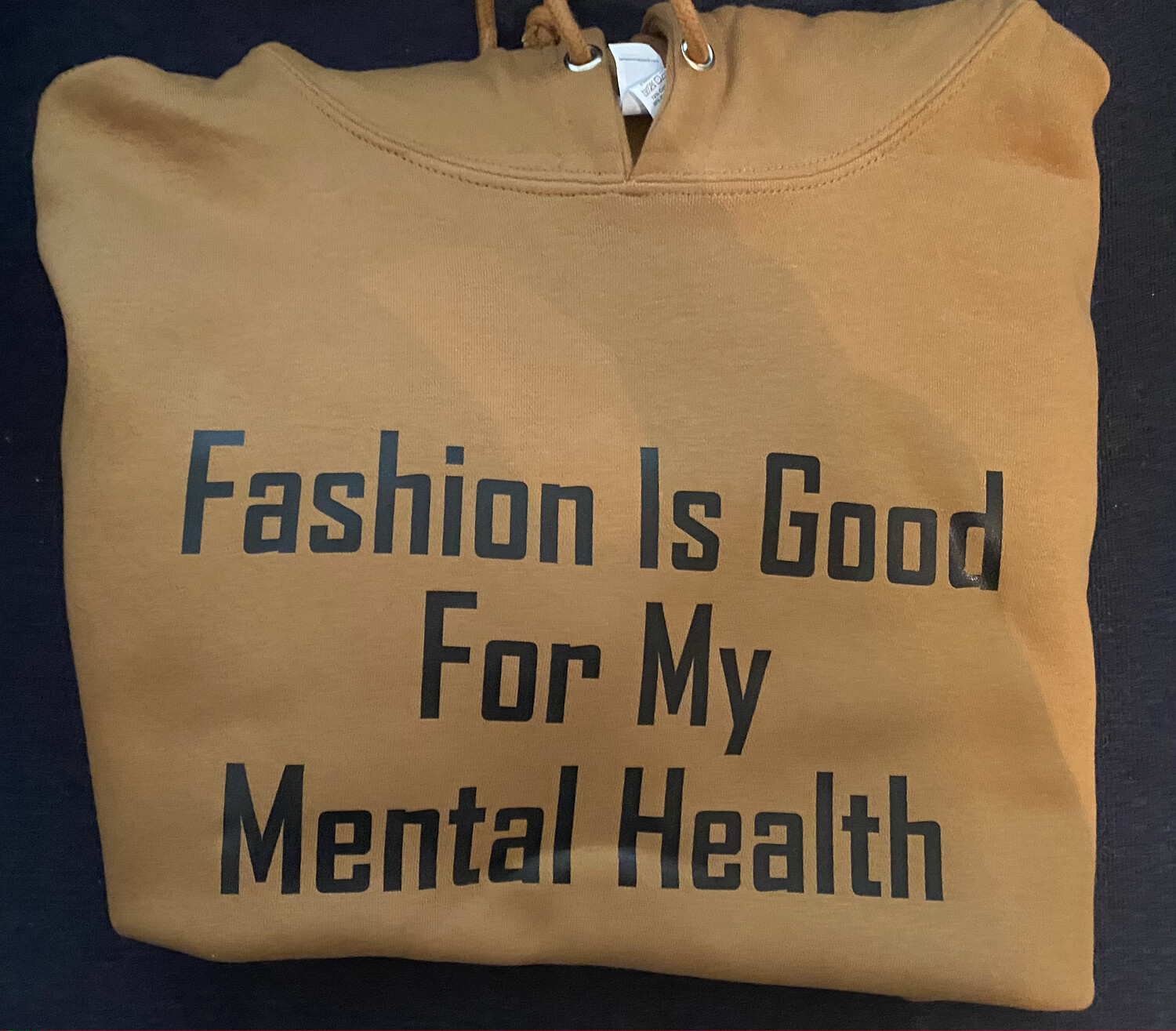&quot; Fashion Is Good for My Mental Health&quot;  Tan