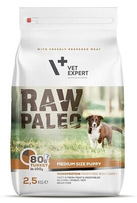 Raw Paleo Medium Puppy sausas maistas 2.5kg