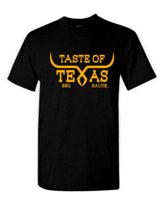 Taste of Texas BBQ Sauce Tee - Black