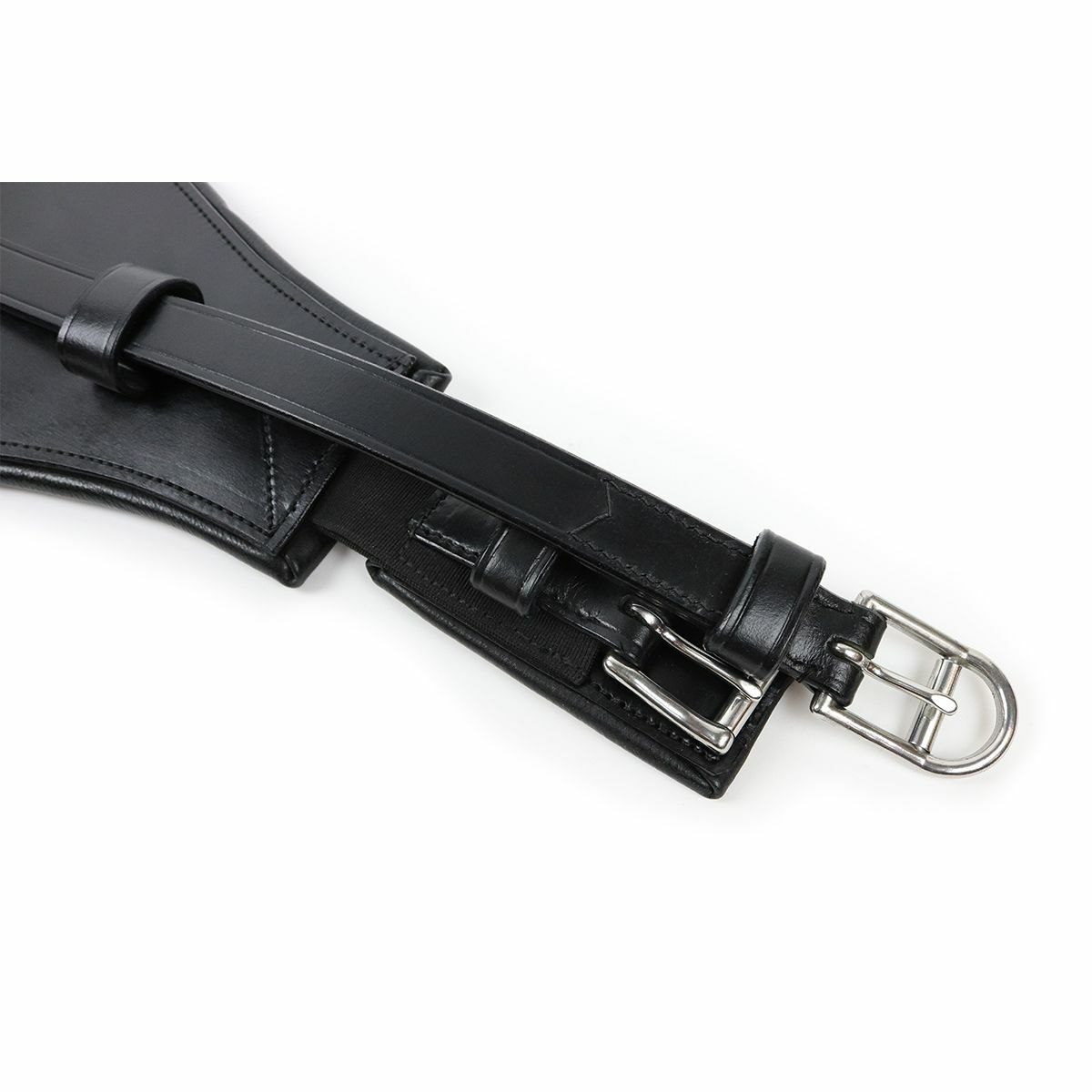 GP-Tack breiter Lederbauchgurt